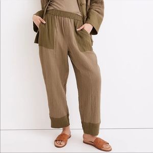Madewell Fair Trade Laude the Label Collab Gauzy Linen Pants